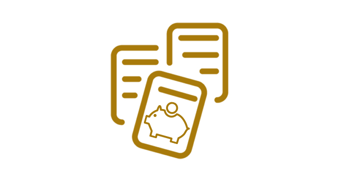 Booking forms and grant applications icon